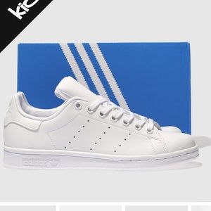 Adidas all white Stan Smiths - new